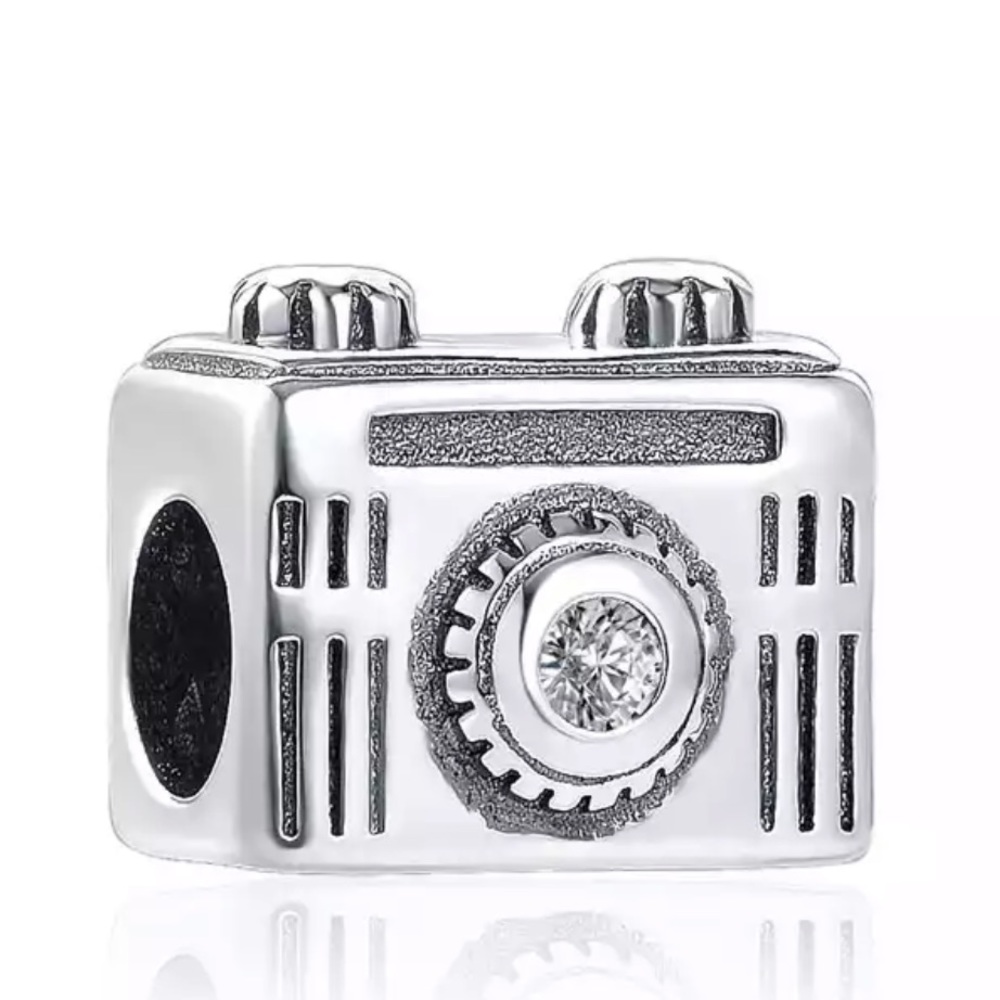 Camera charm in 925 silver